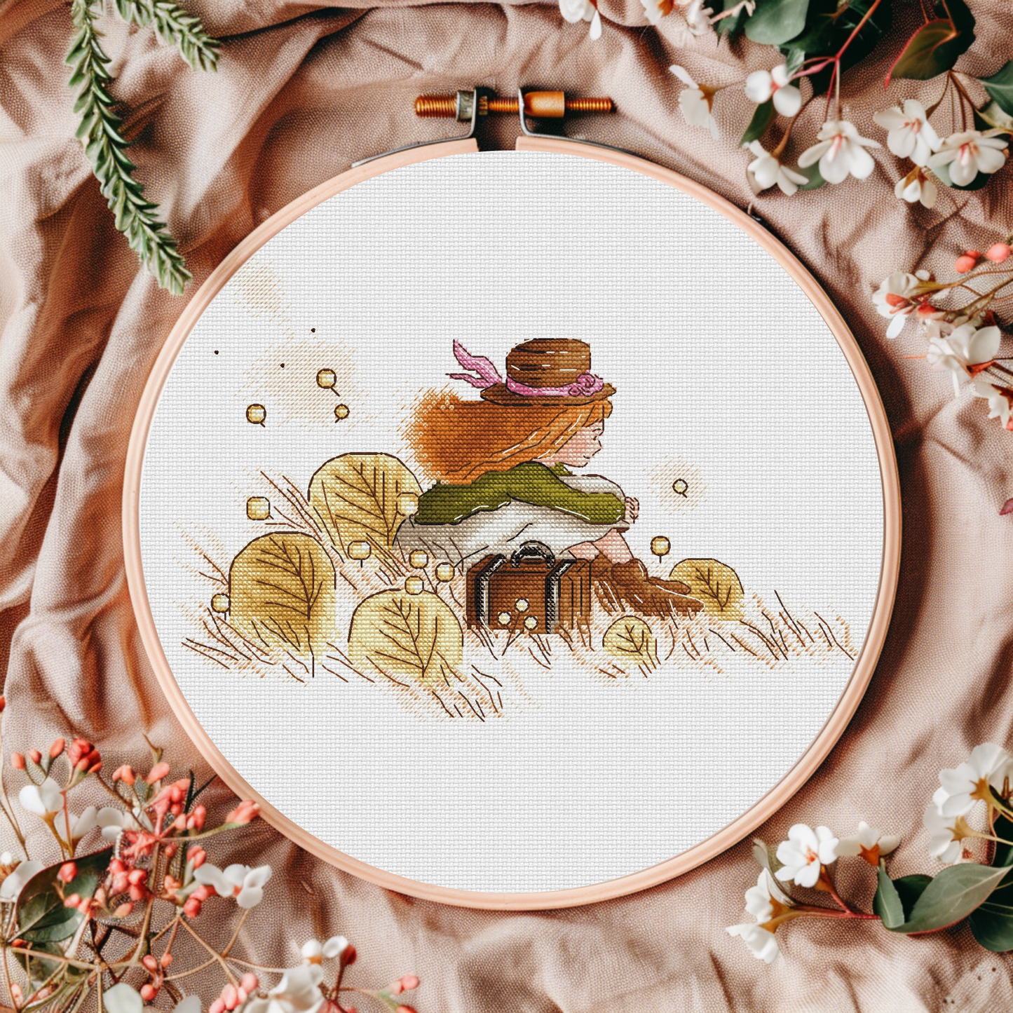Digital Cross Stitch Pattern "Memories of Summer"