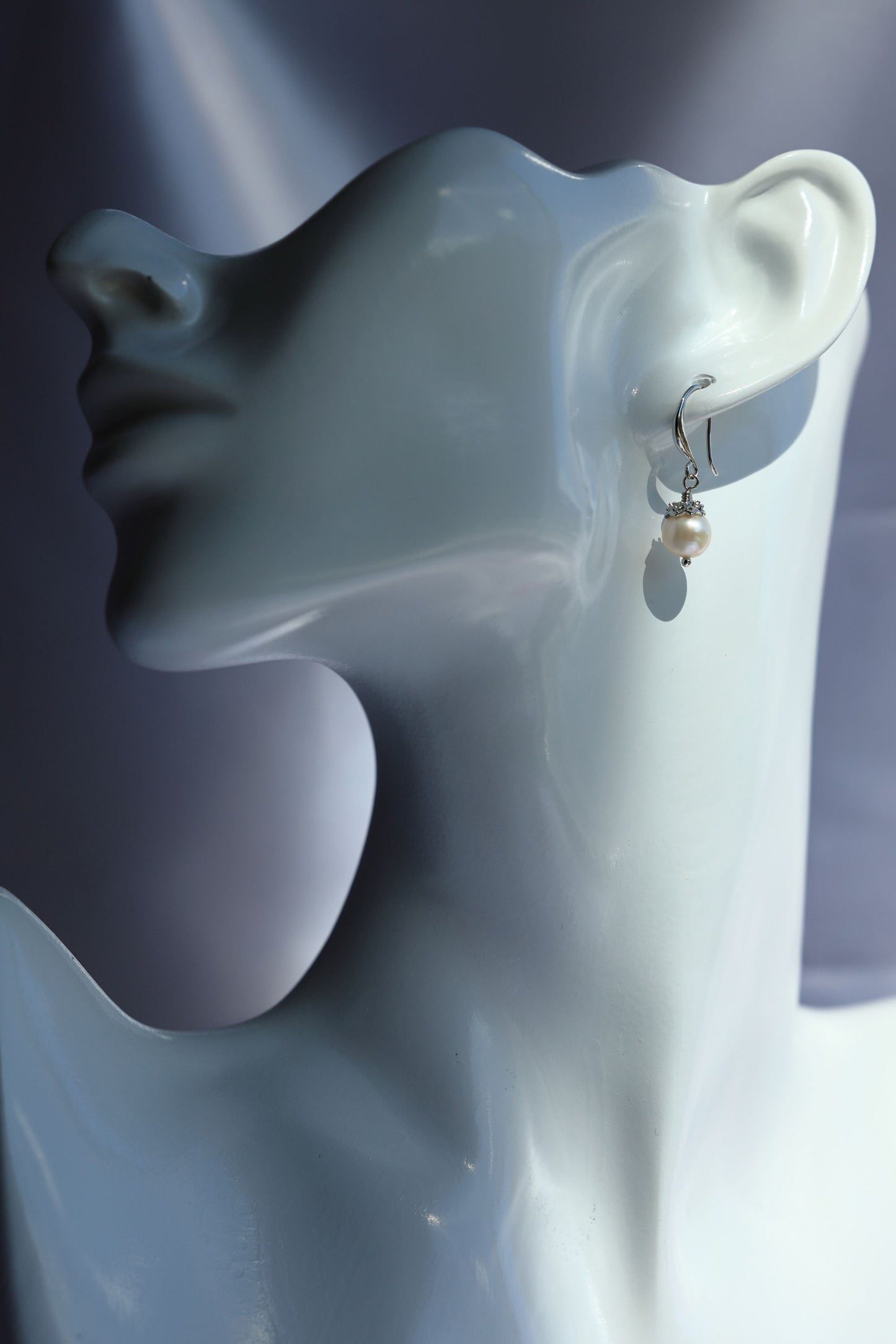 Natural Freshwater Pearl Earrings
