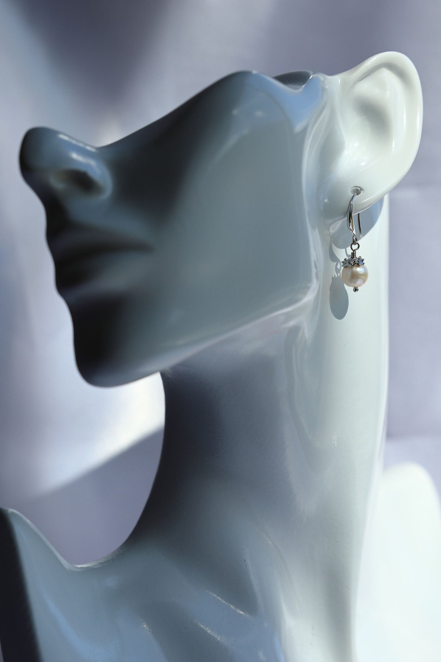 Natural Freshwater Pearl Earrings