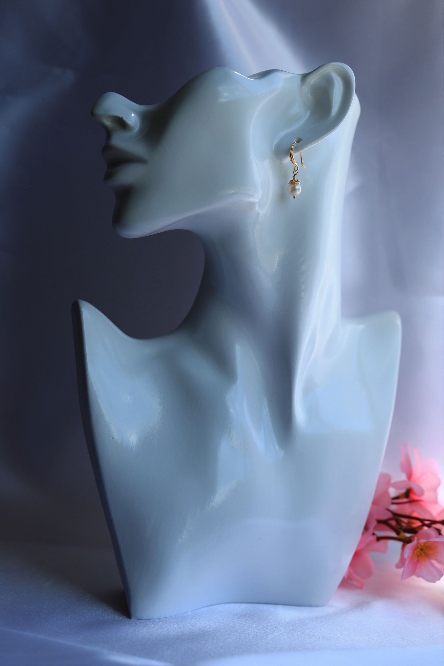 Natural Freshwater Pearl Earrings