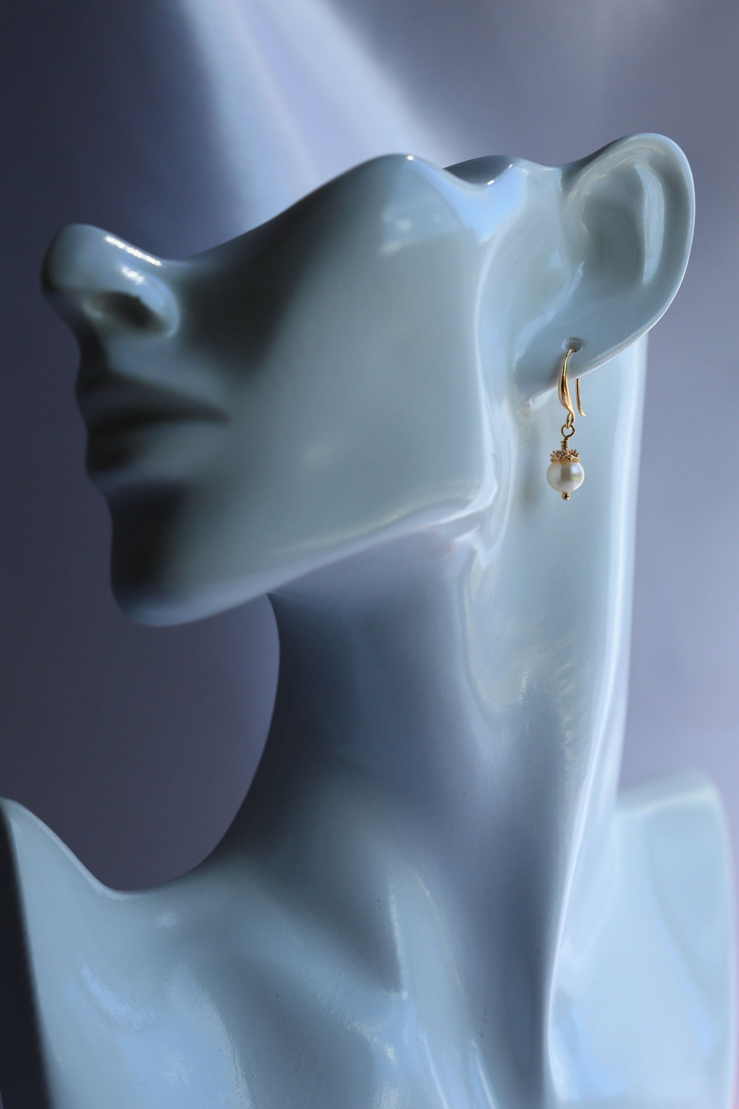 Natural Freshwater Pearl Earrings