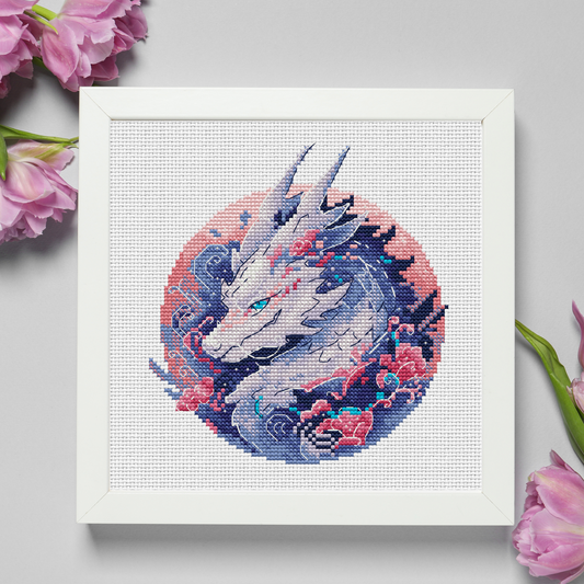 Digital Cross Stitch Pattern "Floral Guardian"