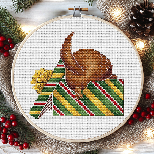 Digital Cross Stitch Pattern "Christmas gift"