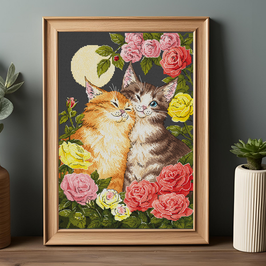 Digital Cross Stitch Pattern "Under the Moon"
