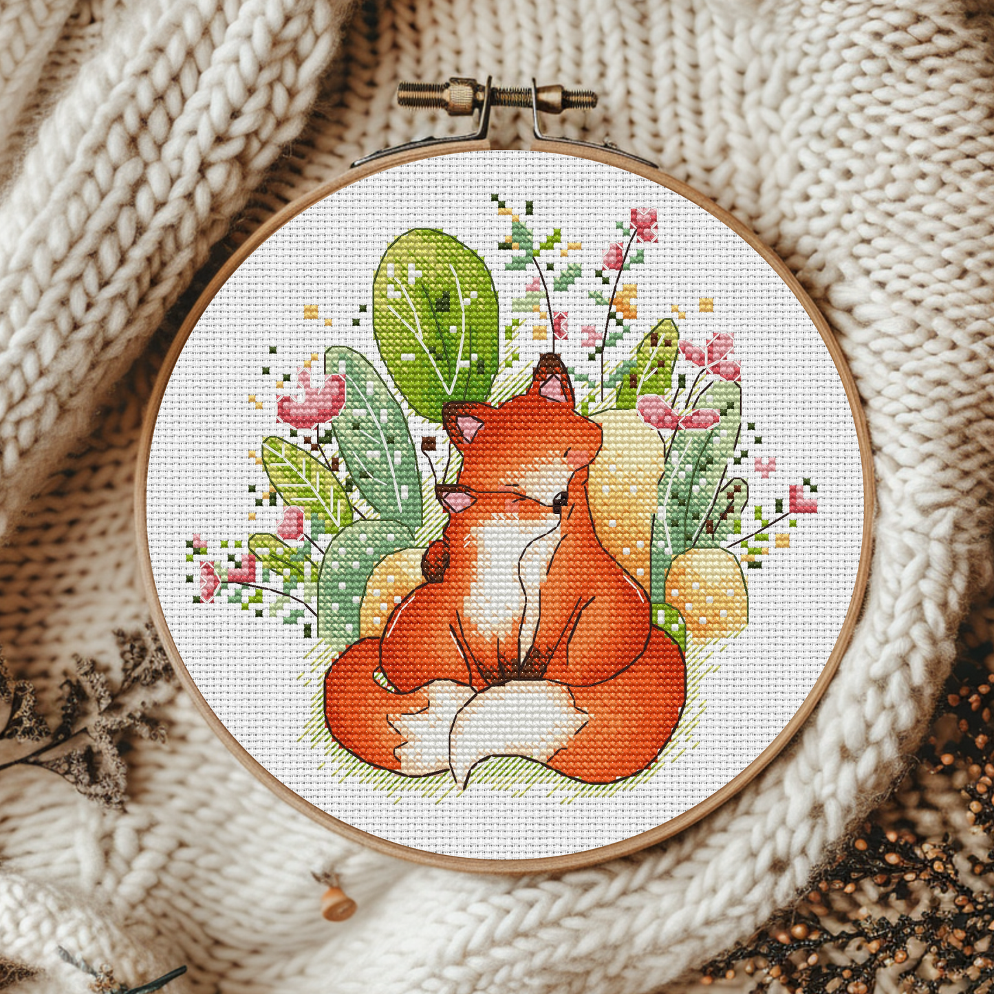 Digital Cross Stitch Pattern "Spring Love"