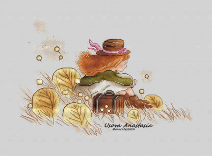 Digital Cross Stitch Pattern "Memories of Summer"